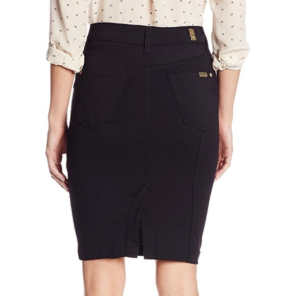 7 For All Mankind High Waist Pencil Skirt Sz 29 - Picture 2 of 5